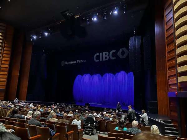 Meridian Hall, section: Orchestra 10, row: H, seat: 83