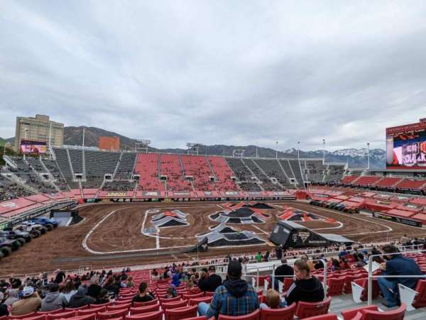Rice-Eccles Stadium, section: W14, row: 39, seat: 10