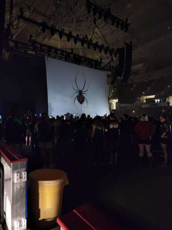 North Charleston Coliseum, section: 129, row: CC, seat: 2