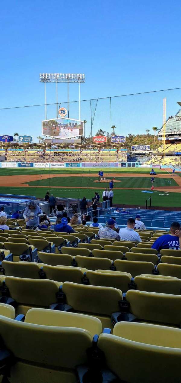 Dodger Stadium, section: 11FD, row: R, seat: 6