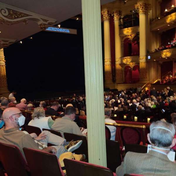 Academy of Music, section: Parquet Circle G, row: W, seat: 27