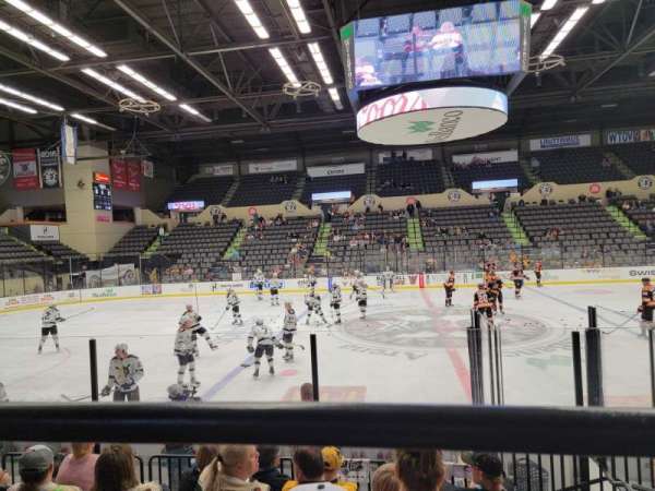 WesBanco Arena, section: 208, row: A, seat: 2