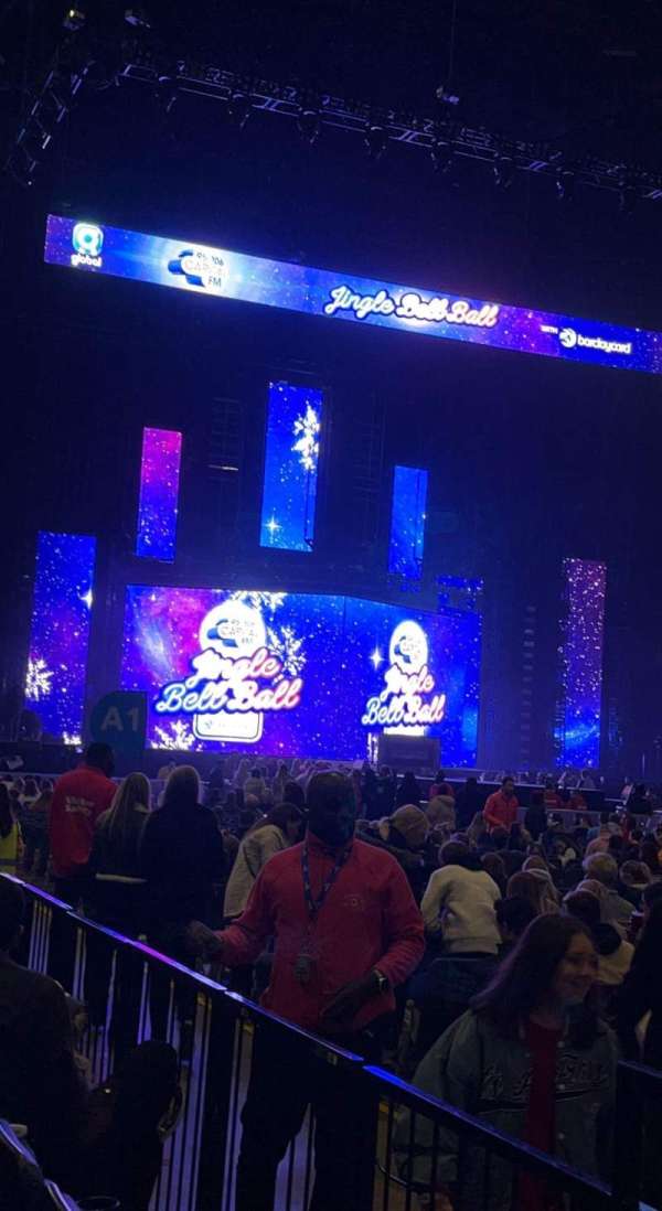 The O2, London, section: 103, row: B
