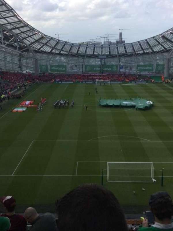 Aviva Stadium, section: 516, row: GG