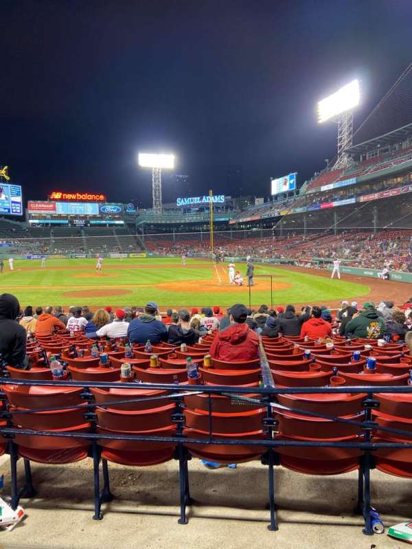 Fenway Park, section: Loge Box 139, row: AA, seat: 1