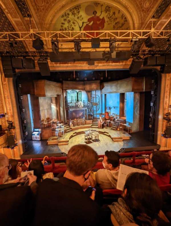 Walter Kerr Theatre, section: Mezzanine C, row: C, seat: 110