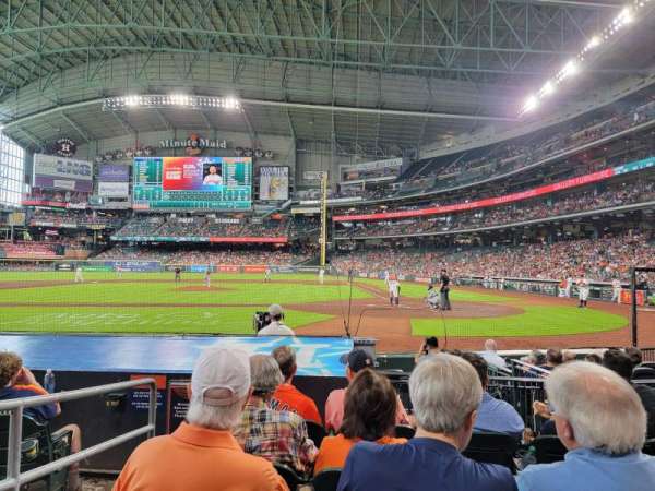 Daikin Park, section: 116, row: 9, seat: 2