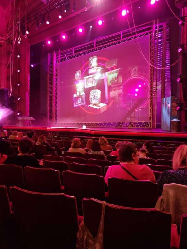 Dominion Theatre, section: Stalls, row: K, seat: 7