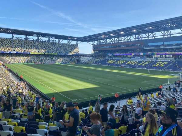 Geodis Park, section: 112, row: U, seat: 13