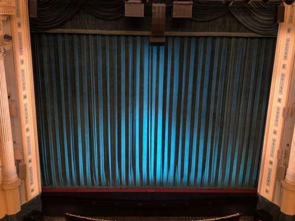 Hudson Theatre, section: Balcony C, row: A, seat: 107