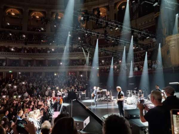 Royal Albert Hall, section: Stalls O, row: 4, seat: 122