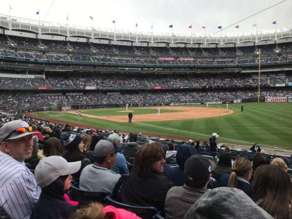 Yankee Stadium, section: 111, row: 18, seat: 6