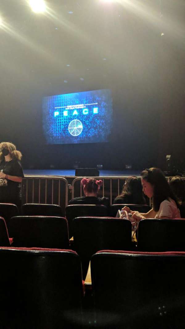 Copernicus Center, section: Aisle 4 or 5, row: G, seat: 38