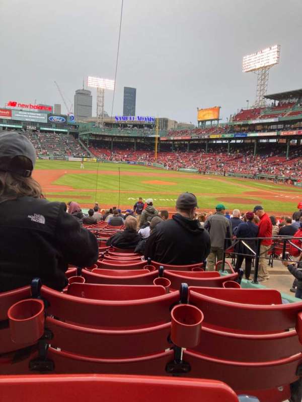 Fenway Park, section: Loge Box 147, row: HH, seat: 2