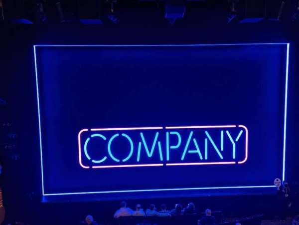 Bernard B. Jacobs Theatre, section: Mezzanine C, row: B, seat: 110