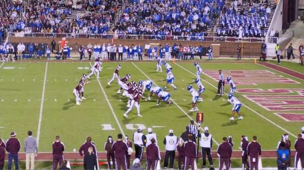 Davis Wade Stadium, section: 03, row: 27, seat: 8