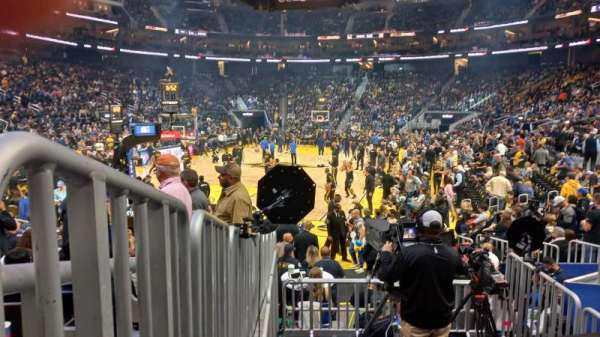 Chase Center, section: 120, row: 7, seat: 7