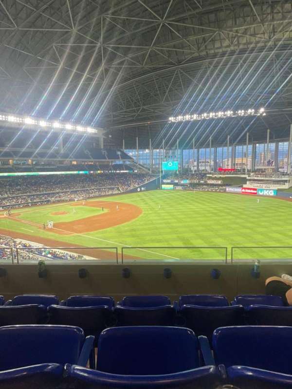 LoanDepot Park, section: 204, row: 3, seat: 5