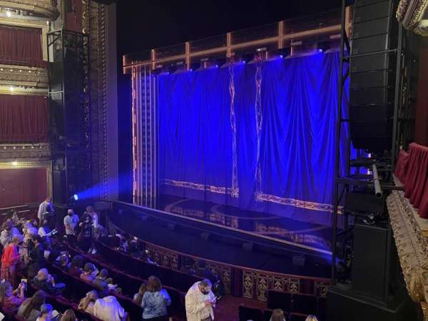 CIBC Theatre, section: Dress Circle Box 2, row: BX2, seat: 202