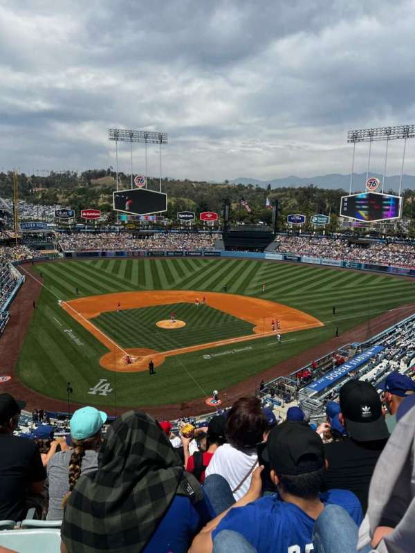 Dodger Stadium, section: 4TD, row: J, seat: 10