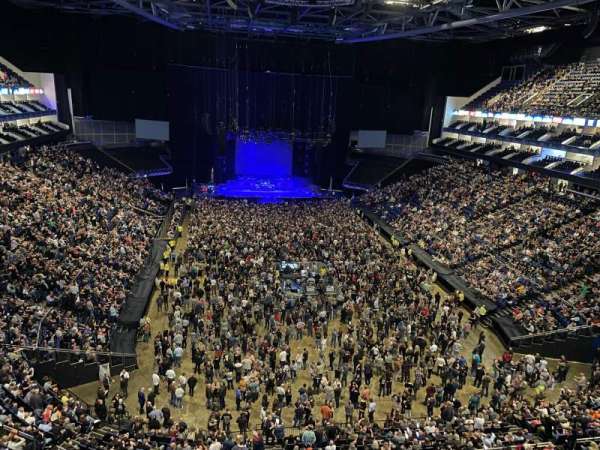The O2, London, section: 411, row: A, seat: 496