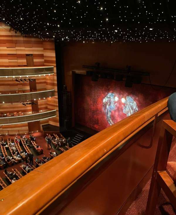 Eccles Theater, section: Box M, row: 1, seat: 8