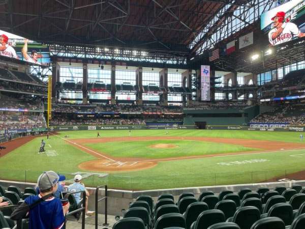 Globe Life Field, section: 15, row: 8, seat: 11