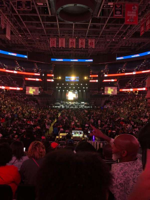 Capital One Arena, section: 105, row: Q, seat: 12-13