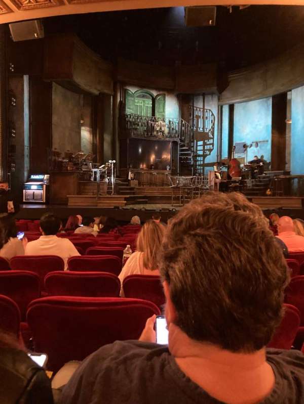 Walter Kerr Theatre, section: Orchestra C, row: P, seat: 112