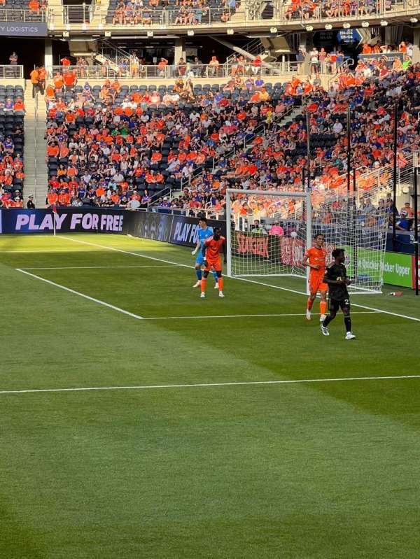 TQL Stadium, section: W1, row: 6, seat: 5