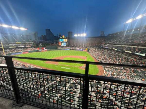 Oriole Park at Camden Yards, section: 346, row: 1, seat: 3