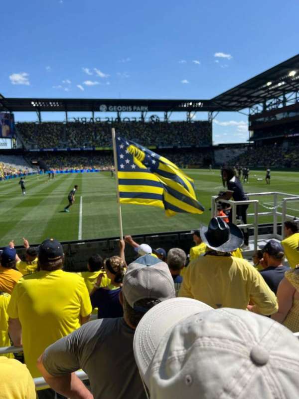 Geodis Park, section: 110, row: G, seat: 6