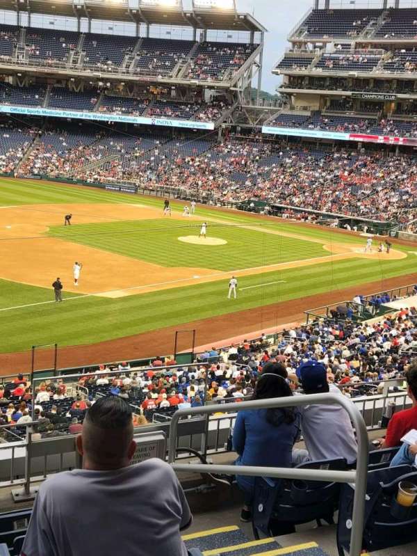 Nationals Park, section: 204, row: F, seat: 3