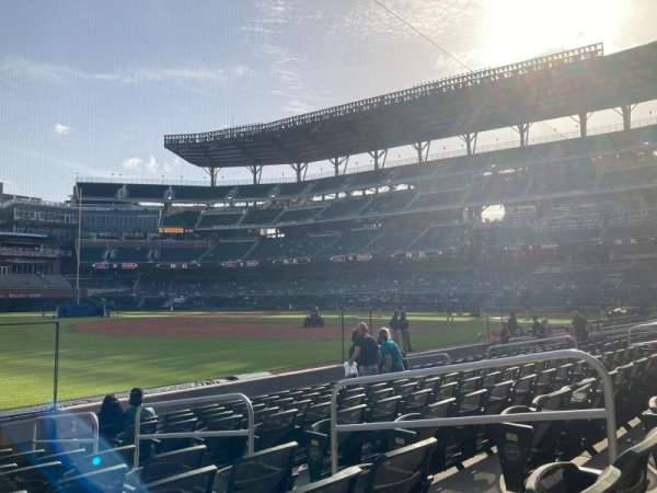 Truist Park, section: 38, row: 10, seat: 5