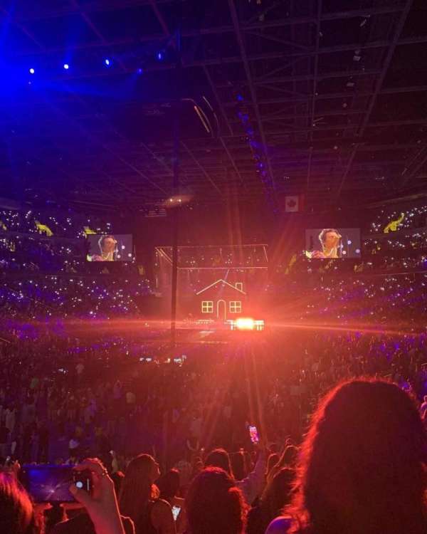 UBS Arena, section: 108, row: 19, seat: 4