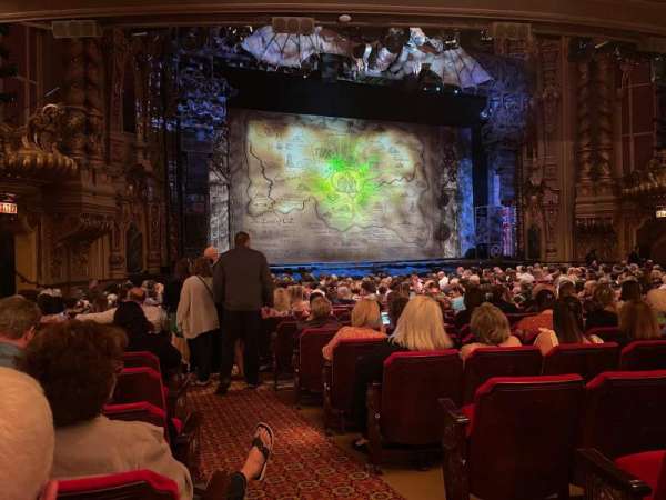 Ohio Theatre, Columbus, section: Orchestra 4, row: S, seat: 1