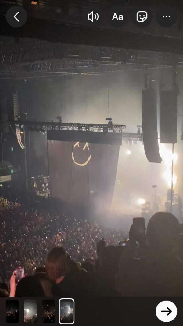 OVO Arena, Wembley, section: N9, row: w, seat: 95