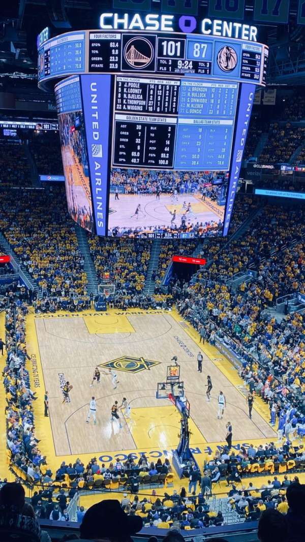 Chase Center, section: 214, row: 6, seat: 13