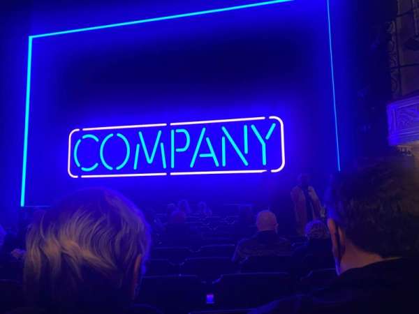 Bernard B. Jacobs Theatre, section: Orchestra C, row: J, seat: 102