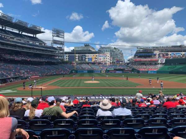 Nationals Park, section: 128, row: Y, seat: 11