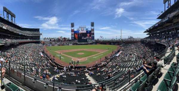 Oracle Park, section: 215, row: C, seat: 5