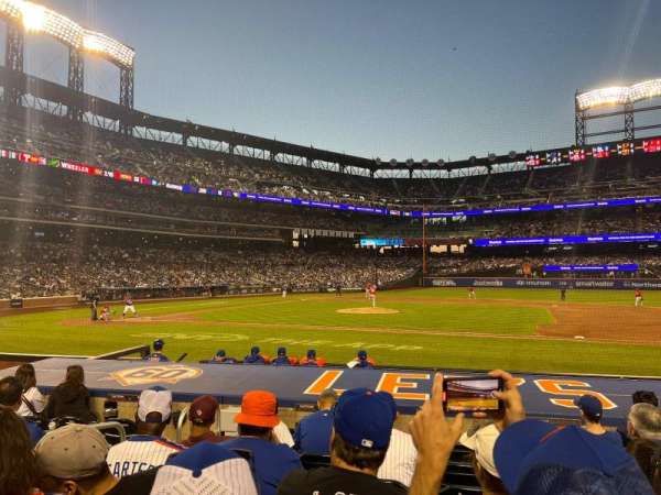 Citi Field, section: 113, row: 7, seat: 4