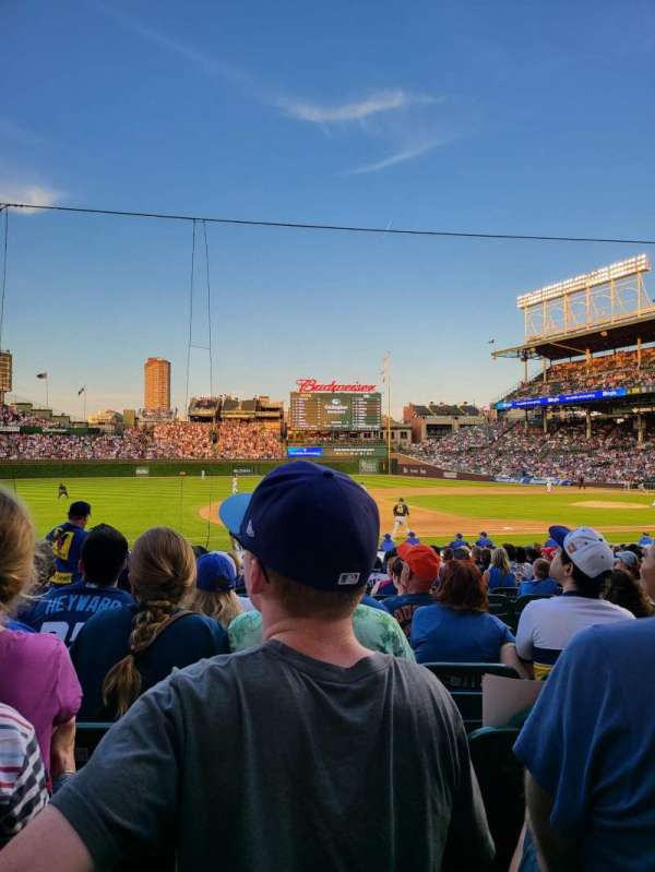 Wrigley Field, section: 109, row: 6, seat: 12