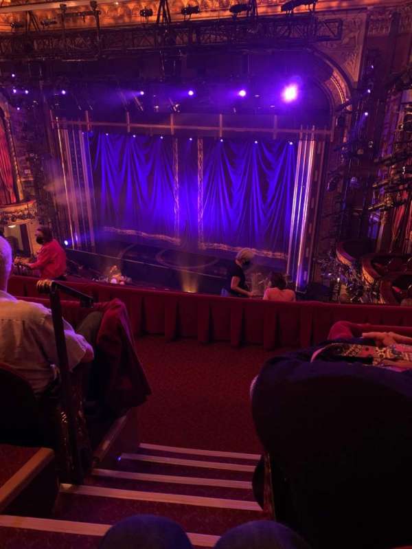 Lena Horne Theatre, section: Rear Mezzanine R, row: G, seat: 2