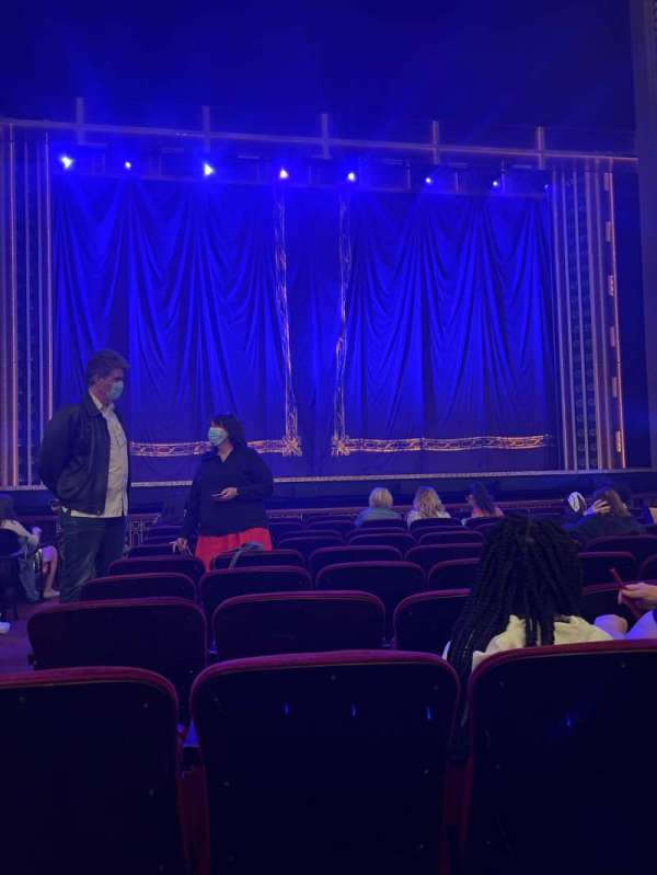 CIBC Theatre, section: Orchestra C, row: K, seat: 102
