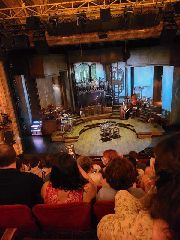 Walter Kerr Theatre, section: Mezzanine C, row: F, seat: 108