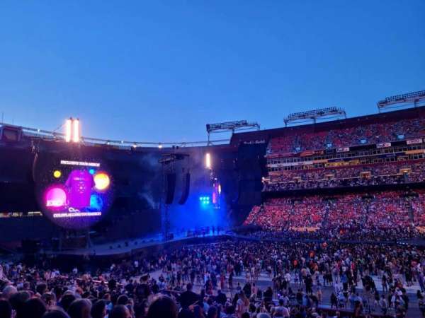 Northwest Stadium, section: 101, row: 28, seat: 9