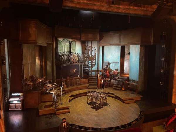 Walter Kerr Theatre, section: Mezzanine L, row: B, seat: 21