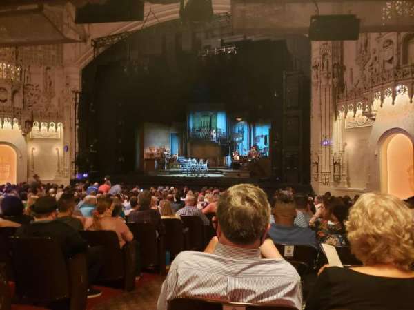 Orpheum Theatre, San Francisco, section: orchestra r, row: Y, seat: 4
