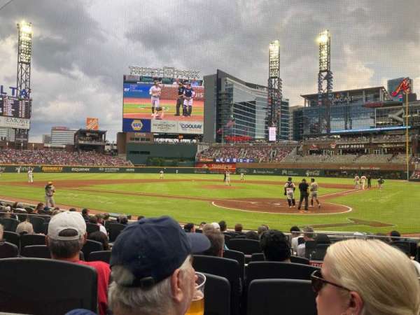 Truist Park, section: 27, row: 10, seat: 1